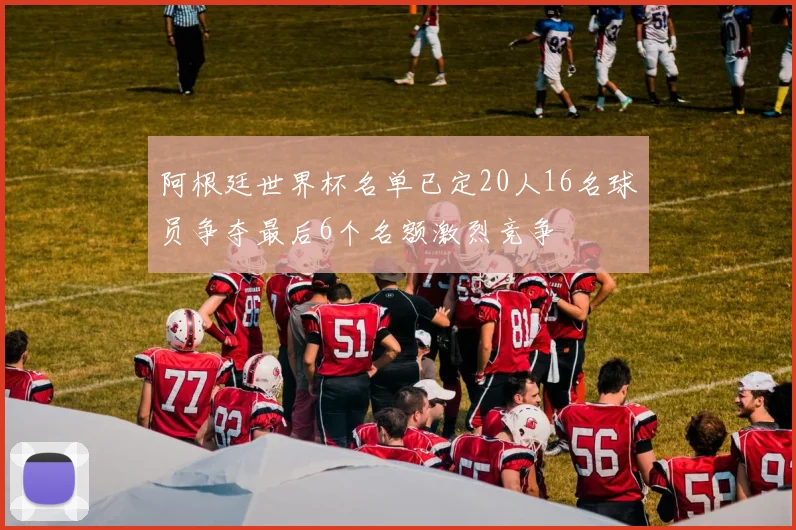 阿根廷世界杯名单已定20人16名球员争夺最后6个名额激烈竞争